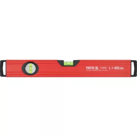 Yato alumínium vízmérték 400 mm, 2 libella