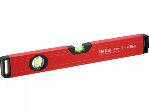 Yato alumínium vízmérték 400 mm, 2 libella