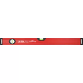 Yato alumínium vízmérték 600 mm, 2 libella