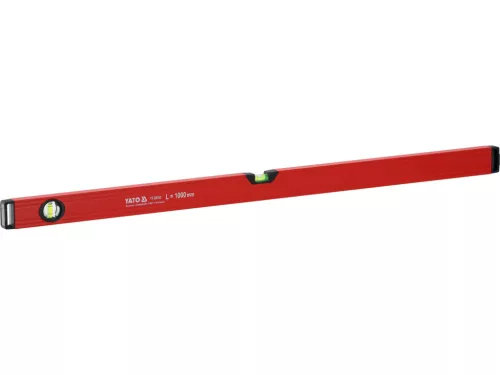 Yato alumínium vízmérték 1000 mm, 2 libella