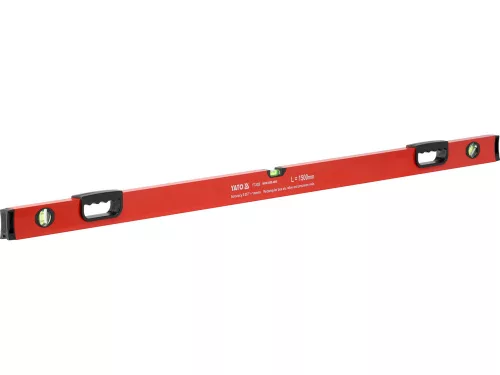 Yato vízmérték 3 libella 2 fogantyú 1500 mm