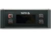 Yato digitális mini szögmérő és vízmérték 150 mm