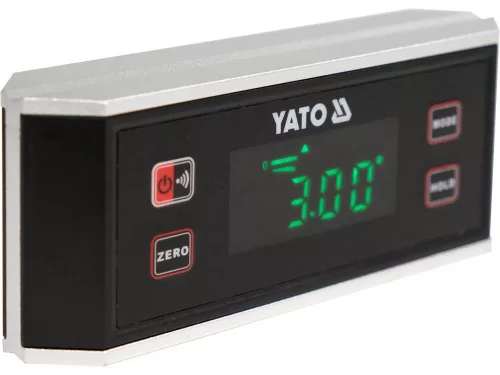 Yato digitális mini szögmérő és vízmérték 150 mm