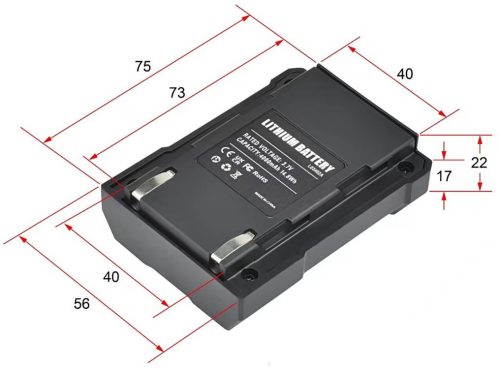 Yato akkumulátor mini 4D lézeres szintezőhöz