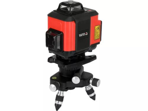 Yato 4D lézer elektronikus 16 vonalat kompenzátorral, zöld