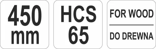 Yato keretes fűrész 450 mm