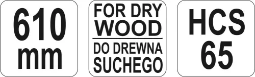 Yato fűrészlap száraz fára 610 mm