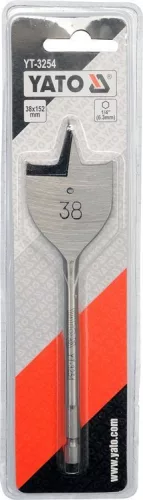 Yato lapos fafúró bit befogású 38 x 152 mm