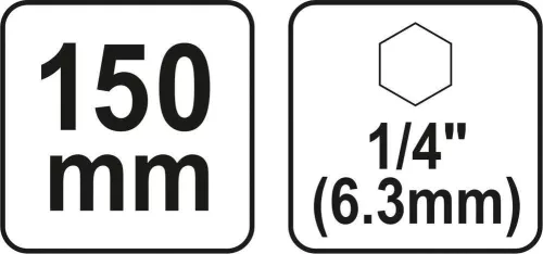 Yato fafúró toldószár 150 mm