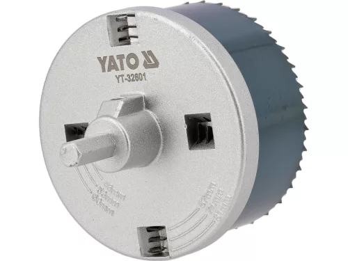 Yato fa lyukfűrész készlet 46–81 mm 6 db