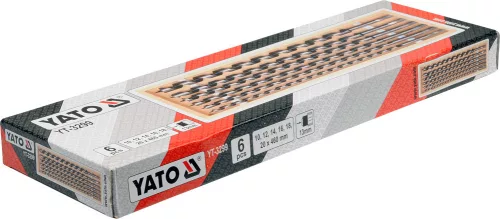 Yato auger fafúró 6 részes készlet 10-20mm 460 mm