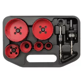Yato körkivágó készlet 8 részes (22-73 mm) bimetál