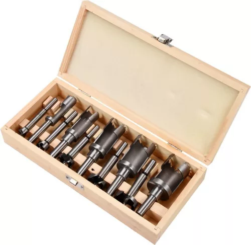 Yato forstner fúró és dugózó fúró készlet 10 részes 15-35 mm