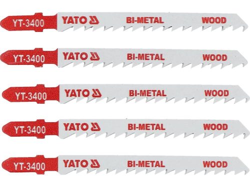 Yato Dekopírfűrészlap T6TPI 100/1,27 mm HCS (5 db/csomag)