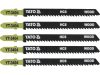 Yato Dekopírfűrészlap T10TPI 100/2,5 mm HCS (5 db/csomag)