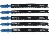 Yato dekopírfűrészlap fémre T-befogás 24-10TPI 100/1,0 mm HSS (5 db/cs)