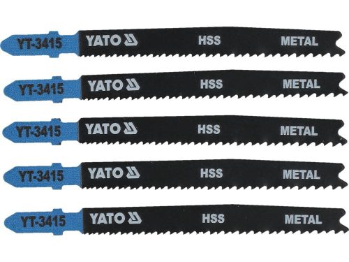 Yato dekopírfűrészlap fémre T-befogás 24-10TPI 100/1,0 mm HSS (5 db/cs)