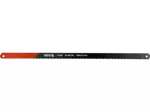 Yato fémfűrészlap kézi 300/12 mm 24TPI bimetál (M2+6150) 2 db/cs