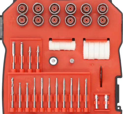 Yato mini csapos csiszoló készlet 201 részes