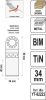 Yato fűrészlap multifunkciós géphez 34 mm bimetál-titán-nitrid