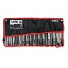 Yato bőrlyukasztó készlet 15 részes 2-22 mm