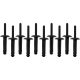 Yato műanyag popszegecs 6,3 x 25,2 mm 10 db/cs