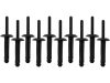 Yato műanyag popszegecs 5,0 x 17,2 mm 10 db/cs