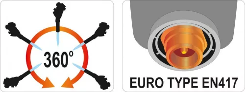 Yato forrasztó lámpa piezo 1,7 kW