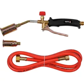 Yato gázégő 8 kW 2 pótfejjel, 1,5 m tömlővel (perzselő)