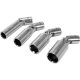Yato csuklós gyertyakulcs készlet 4 részes 3/8" 14-21 mm CrV
