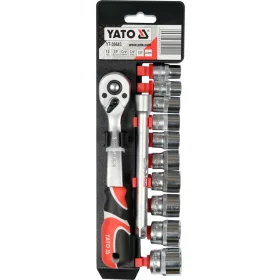 Yato dugókulcs készlet 12 részes 3/8" 10-24 mm CrV