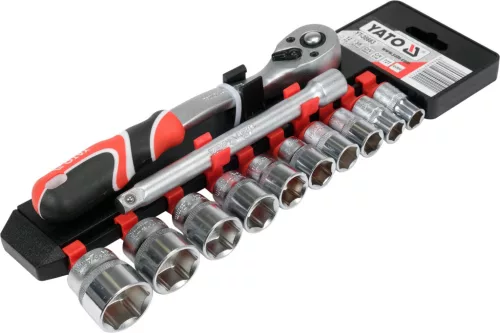 Yato dugókulcs készlet 12 részes 3/8" 10-24 mm CrV