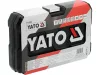 Yato szerszámkészlet 1/4", 3/8” 34 db