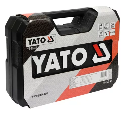 Yato dugókulcs készlet 25 részes 1/2" 10-32 mm CrV