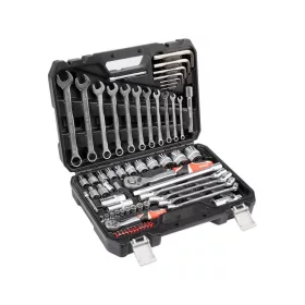 Yato dugókulcs készlet 77 részes 1/4", 1/2" CrV