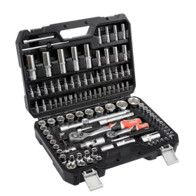Yato dugókulcs készlet 108 részes 1/4", 1/2" CrV