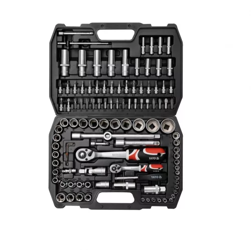 Yato dugókulcs készlet 108 részes 1/4", 1/2" CrV