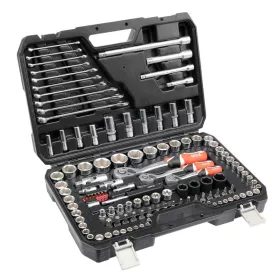 Yato dugókulcs készlet 120 részes 1/4", 3/8", 1/2" CrV