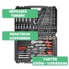 Yato dugókulcs készlet 216 részes 1/4", 3/8", 1/2" CrV