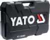 Yato szerszámkészlet 109 részes 1/4", 1/2" CrV CrMo