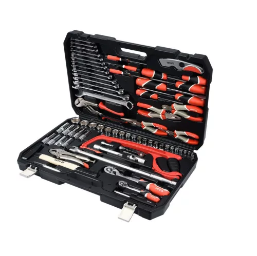 Yato szerszámkészlet 79 részes 1/4", 1/2" CrV CrMo