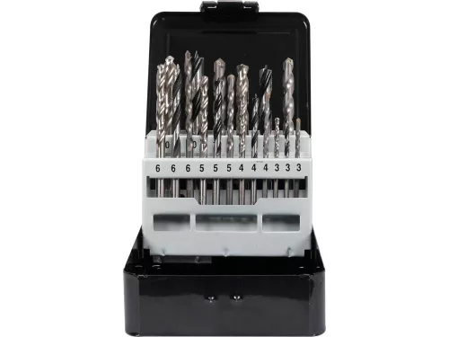 Yato univerzális fúrókészlet 18 részes (kőzet, fém, fa)