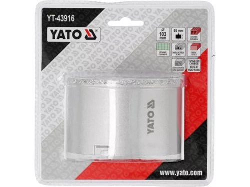 Yato wolfram-karbid lyukfúró 103 mm