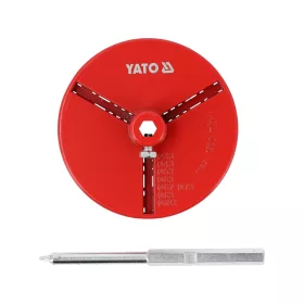 Yato rögzítő korong wolfrám-karbid lyukfűrészhez való fúróval 33-103mm