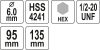 Yato körkivágó központosító 10 mm 1/2" HEX