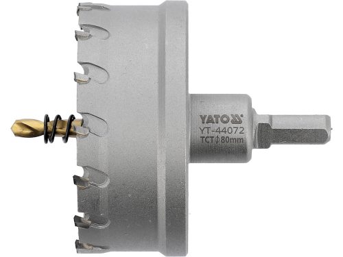 Yato körkivágó 80 mm TCT bit befogással