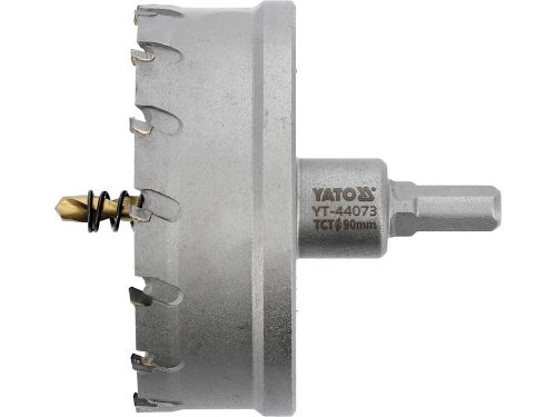 Yato körkivágó 90 mm TCT bit befogással