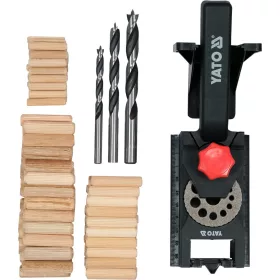 Yato tiplifúró sablon készlet 154 részes fúrószárakkal és tiplikkel