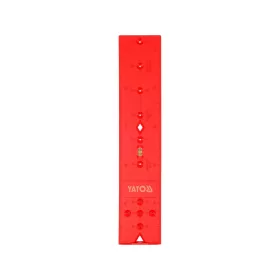 Yato zsanér fúrósablon 270 x 55 x 3,6 mm libellás