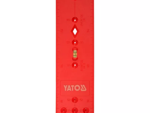 Yato zsanér fúrósablon 270 x 55 x 3,6 mm libellás